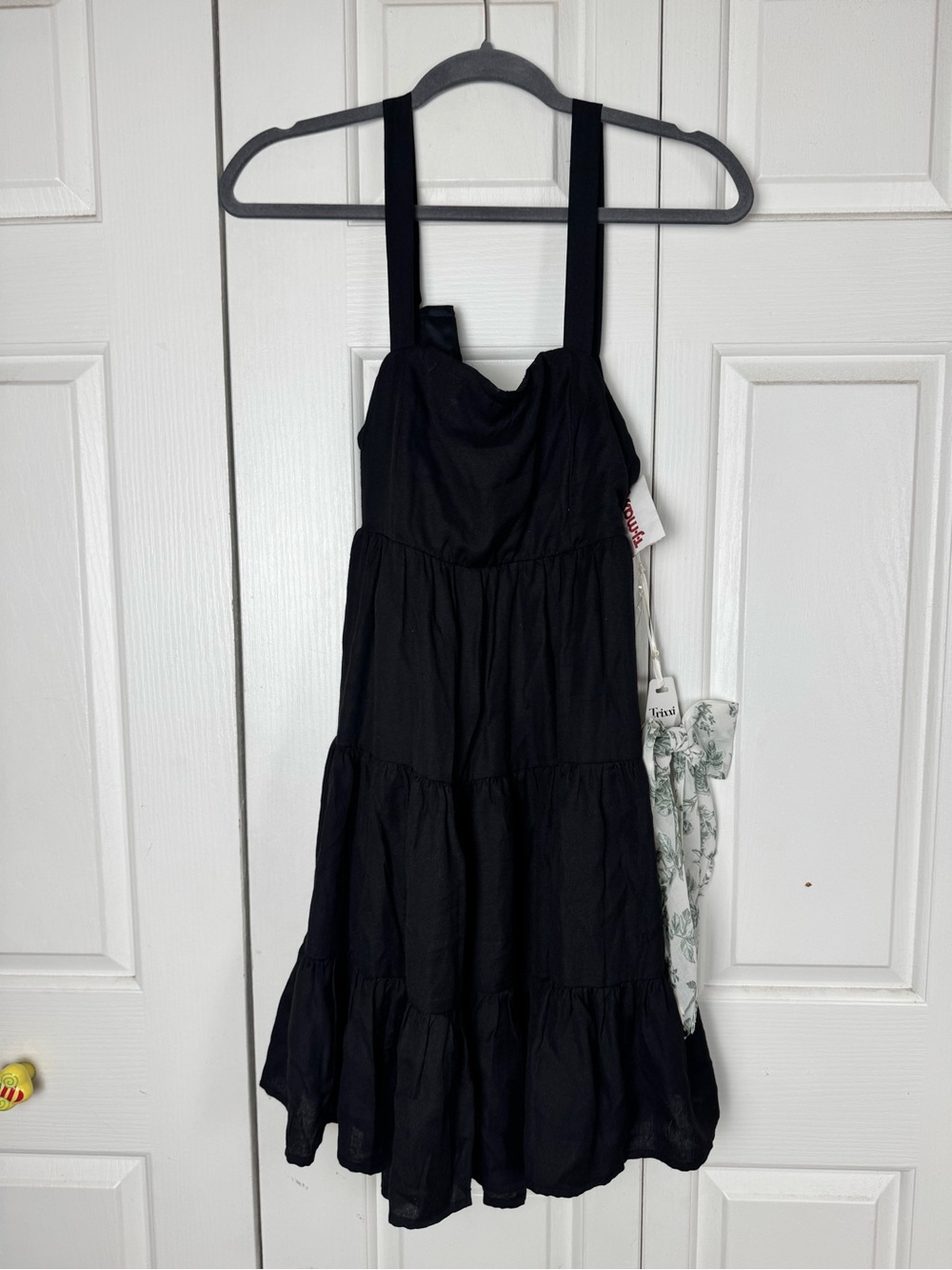 NWT Trixxi Black Tiered Sundress